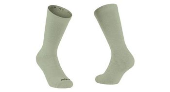 Calcetines altos northwave switch verde