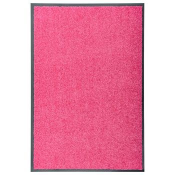 Felpudo Lavable Rosa 60x90 Cm Vidaxl