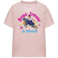 encanto camiseta being strong is fabulous para mujer