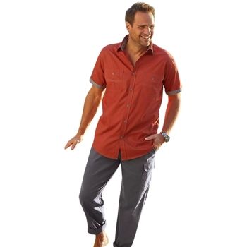 Atlas For Men Camisa manga corta AF1987 para hombre