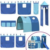 445x43x1905 cm poliester - azul