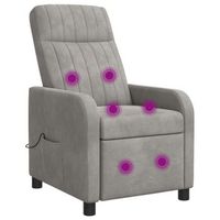 silla de masajes reclinable gris claro pwnedbylord666ywh vidaxl