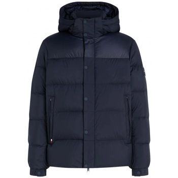 Tommy Hilfiger Abrigo de plumas Mix Down Hooded Puffer para hombre