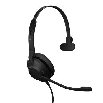Jabra Evolve2 30 SE - Auriculares con Cable para micrófono con cancelación de Ruido, cancelación de Ruido