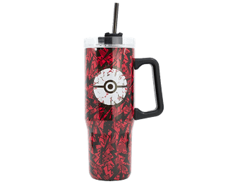 Termo - Sherwood Pokémon Thunderstruck, 940 ml, Acero inoxidable, Con pajita y asa ergonómica