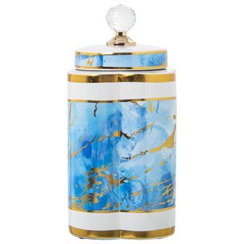 Tibor Blanco, Azul Y Dorado