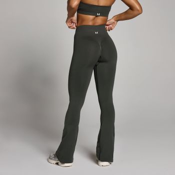 Mallas sin costuras acampanadas Tempo para mujer de MP - Gris oscuro - XXL
