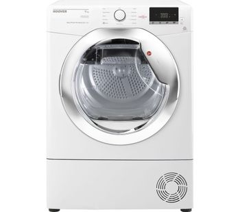 Hoover Tumble Dryer Dynamic Next DX H9A2DCE NFC 9 kg Heat Pump  - White, White