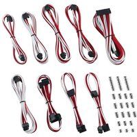 cablemod classic modmesh rt-series asus rogseasonic cable kit - white  red white