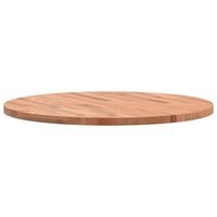 tablero redondo de madera maciza de haya o70x25 cm vidaxl