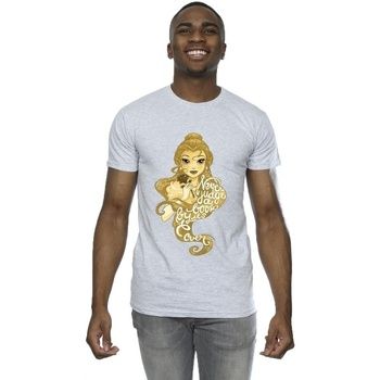 Disney Camiseta Beauty And The Beast Never Judge para hombre