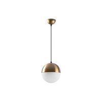 lampara de techo suspendida segolene  20x20x117 cm color dorado vente-unique