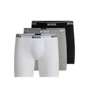 boss para hombre 50538142 pack 3 boxers power blanco gris negro m homewear algodon