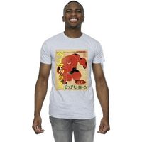 disney camiseta big hero 6 para hombre