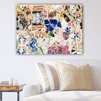 Pintura Decorativa Lienzo 611124314_70100 Multicolor 70x100 Cm