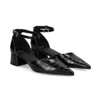 exe zapatos de tacon bajo mujer - negro talla 41