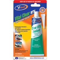 v-tech clear gasket sealant 85g