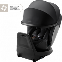silla de coche britax romer swivel grow max air onyx black
