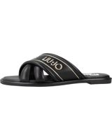 de liu jo sandalias mujer liu-jo modelo ex01 irene slipper color negro black