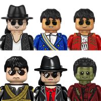 bloques de construccion king or pop mj mini figuras de accion de michael