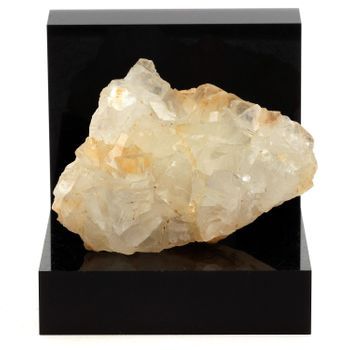 Fluorita - Piedra Natural De Francia, Tonneron - Cristal Con Colores Vibrantes, Propiedades Curativas - 1135.0 Ct - Certificado De Autenticidad Incluido | 70 X 63 X 38 Mm