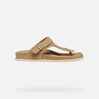 geox sandybett mujer gris pardo claro
