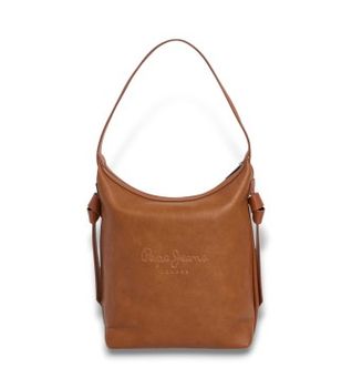 Pepe Jeans para mujer. PL0300007 Bolso Caddy marrón (OSFA), Casual, Poliuretano