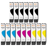 pccom essential epson 603xl cartucho tinta compatible negrocianmagentaamarillo pack 15