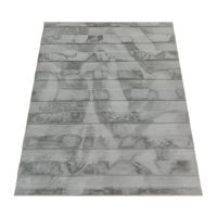 alfombra de piel arnia gris  160x220 cm