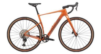 Bicicleta gravel cannondale topstone carbon 3 shimano grx 12v 700mm naranja