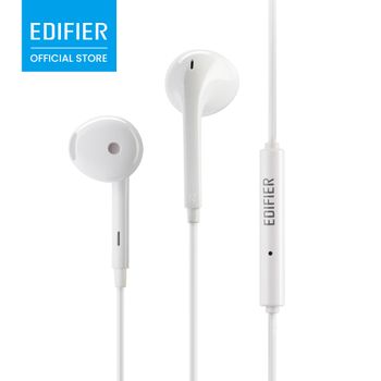 Audífonos Intrauditivos con Cable EDIFIER P180 Plus, Controlador de Neodimio de 14.2 mm, Conector de 3.5 mm con Micrófono, Control Integrado de 3 Botones para Llamadas Claras