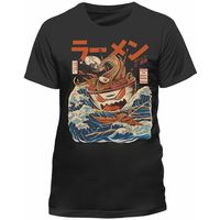 ilustrata camiseta great ramen para hombre