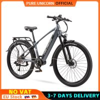 bicicleta electrica pure unicorn u6 con motor central sensores de torque de 90 nm 35 kmh 48 v 14 ah 500 w 29 pulgadas para adultos con suspension de aire
