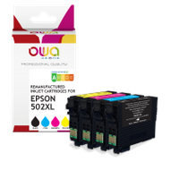 armor k10608ow cartucho de tinta 4 piezas compatible negro cian magenta amarillo