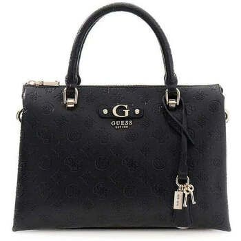 Guess Bandolera Bolso bandoulière Dita Dome Satchel Black Logo para mujer