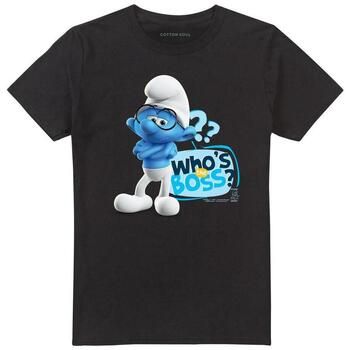 The Smurfs Camiseta Who's The Boss? para hombre