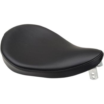 Asiento moto universal Custom Drag Specialties vinilo pequeño negro liso
