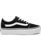 de vans off the wall vans ward platform wm canvas negro-blanco - 35 varios colores