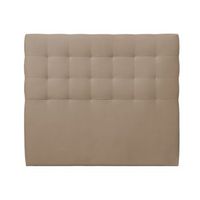 cabecero de cama cuadrados milano  taupe  120 x 140 cm