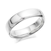 Silver Band Ring - F4859-N