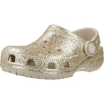 Crocs Zuecos Classic Chunky Glitt para niña