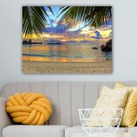 pintura decorativa lienzo 56213584670100 multicolor 70x100 cm