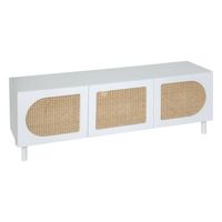 soporte de tv cabras 140x50cm blanco
