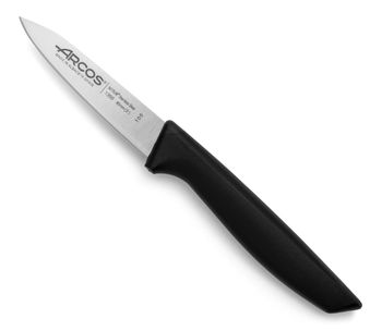 Cuchillo mondador de 85 mm mango negro