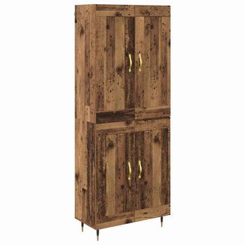 Alacena Madera Vieja 69,5 X 34 X 90 Cm Madera De Ingeniería Vidaxl