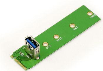 ADAPTADOR TARJETA RISER M2 A USB 3.0