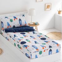 saco nordico sin relleno rocket cama 90 x 190200 azul