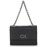 calvin klein jeans bandolera re-lock double gusettbagjcq para mujer