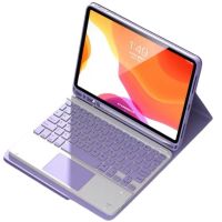 royal bailey ps231t-1 funda con bluetooth teclado para ipad pro 13 2024 morado