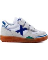 de munich munich gresca kid vco 1508604 - zapatillas deportivas blancas con cierre de velcro blanco